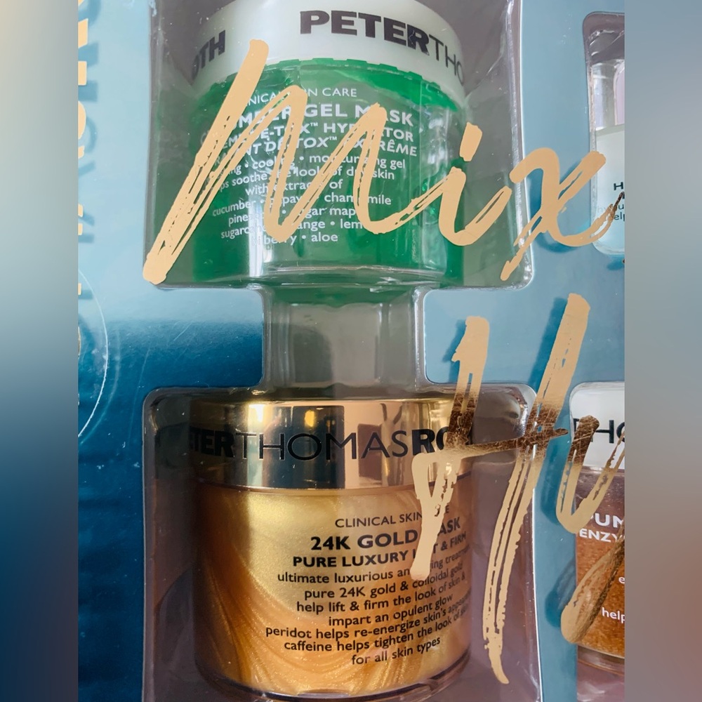 Peter ThomasRoth Hydrate 24 gold masks, brightening, Hyaluronic,1 gift 🎁 Free - Picture 9 of 14